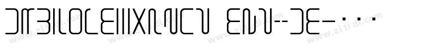 URWFormExpand Medium字体转换